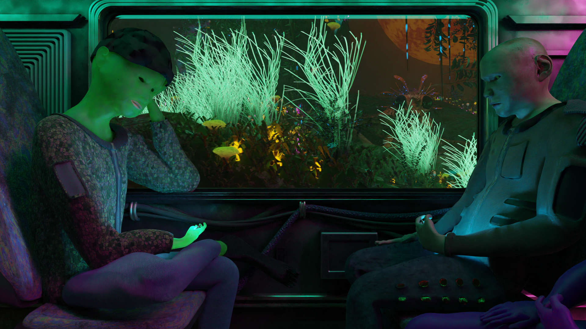 Zugfahrt mit Überraschungseffekt